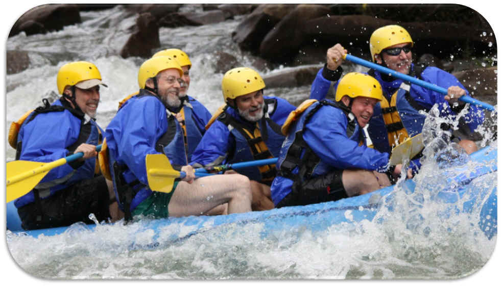 Jim Allison Rafting the Ocoee River, 14 October 2012